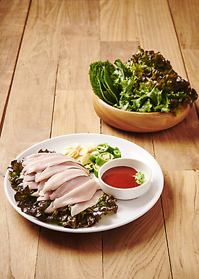 포토 JPG 고추 마늘 사람없음 회 상추 생선요리 기호식품 초고추장 밴댕이 국내포토 음식 채소 어류 양념 파일형식