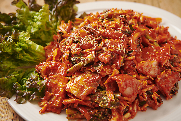 포토 JPG 사람없음 상추 생선요리 기호식품 회무침 밴댕이 국내포토 음식 채소 어류 무침 파일형식