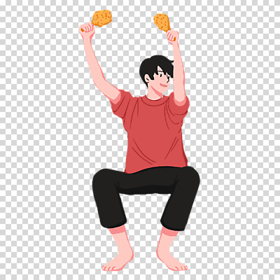 전신 편집이미지 응시 남자 한명 들기 누끼 앉기 성인 치킨 PNG 성인남자한명만 1 시선 모션 사람 닭고기요리 남자한명만 성인남자만 파일형식