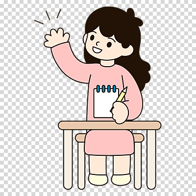 전신 편집이미지 여자 교육 어린이 의자 한명 누끼 앉기 소녀 학습 연필 손들기 다이어리 책상 PNG 소녀한명만 1 가구 모션 학용품 사람 필기구 사무용품 여자한명만 소녀만 파일형식