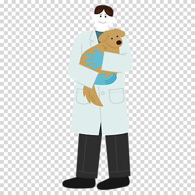 전신 편집이미지 한마리 남자 안기 한명 미소 누끼 성인 의사가운 개 PNG 수의사 성인남자한명만 1 포유류 모션 표정 사람 의사 가운 남자한명만 성인남자만 파일형식