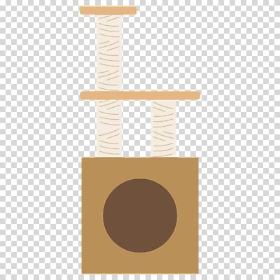 편집이미지 누끼 사람없음 갈색 PNG 캣타워 애묘용품 반려용품 컬러 오브젝트 파일형식