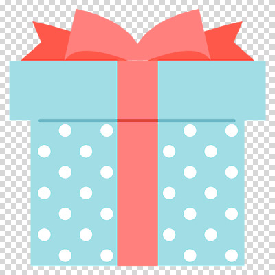 편집이미지 리본 하늘색 누끼 사람없음 선물상자 물방울무늬 PNG 무늬 선물 파란색 상자 파일형식