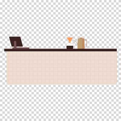 편집이미지 주전자 누끼 사람없음 갈색 계산대 PNG 포스기 핸드드립 컬러 주방용품 기계 커피용품 파일형식