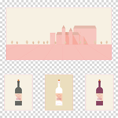 나무 편집이미지 건축물 분홍색 누끼 사람없음 와인 와인병 PNG 식물 건축 컬러 병_용기 주류 파일형식