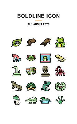 아이콘 잎 여러마리 개구리 사람없음 초록색 알 다양 나뭇가지 뱀 거북이 전갈 도마뱀 악어 사육장 이구아나 부화 개구리알 목도리도마뱀 올챙이 진화과정 코브라 2D아이콘 AI파일 나무 식물 컬러 다수 절지류 파충류 양서류 과정 파일형식 벡터