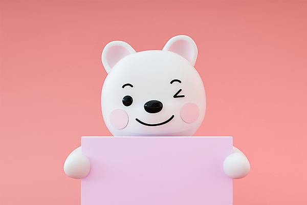 PSD 편집 편집이미지 캐릭터 배너 분홍색 프레임 윙크 들기 사람없음 3D소스 3D 팻말 개 강아지 디지털합성 카피스페이스 편집3D 컬러 포유류 모션 표정 반려동물 공백 파일형식