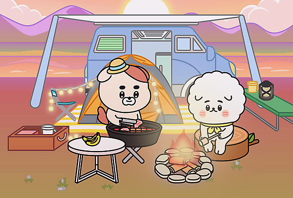 반려견 일러스트 탁자 바나나 텐트 캠핑도구 들기 앉기 해변 사람없음 램프 강아지 그릴 모닥불 굽기 돗자리 개캐릭터 캠핑카 나무밑둥 조명장식 스모어 세계강아지의날 국내일러스트 AI파일 나무 기념일 음식 바다 동물캐릭터 가구 과일 모션 자동차 주방용품 불 조명 장식 반려동물 캠핑 도구 개 구이 파일형식 벡터