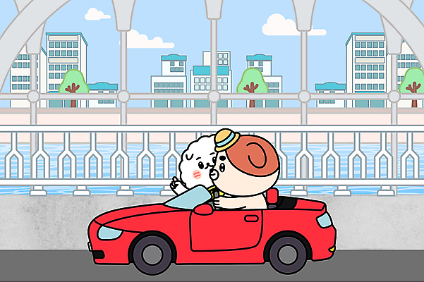 나무 반려견 일러스트 사람없음 건물 드라이브 운전 가리킴 강아지 승차 강가 스포츠카 개캐릭터 가교 세계강아지의날 국내일러스트 AI파일 식물 건축물 기념일 동물캐릭터 모션 자동차 손짓 반려동물 강 개 파일형식 벡터