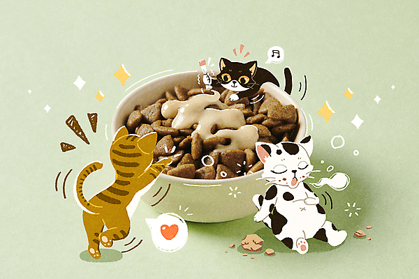 PSD 편집이미지 별 말풍선 음표 포토일러 들기 사람없음 연두색 반짝임 하트 낙서 먹이 하품 고양이캐릭터 부스러기 펫푸드 반려묘 배부름 애묘간식 고양이먹이 이미지편집 자연요소 모양 기호 음악 동물캐릭터 컨셉 모션 초록색 반려동물 고양이 애견용품 생리현상 파일형식