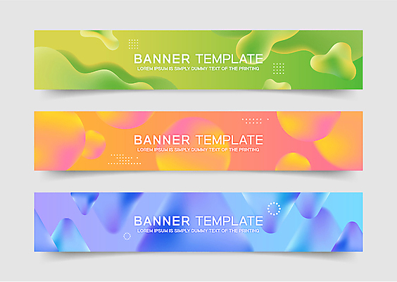 도형 템플릿 배너 배너템플릿 가로배너 분홍색 추상 사람없음 그래픽 가로 연두색 파란색 현수막 원형 그라데이션 기하학 배너세트 이미지템플릿 AI파일 컬러 무늬 초록색 세트 파일형식 벡터