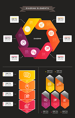 도형 디자인 교육 화살표 일러스트 그래프 사람없음 그래픽 인포그래픽 심플 순서 다각형 타임라인 AI_인공지능 국내일러스트 AI파일 파일형식 벡터
