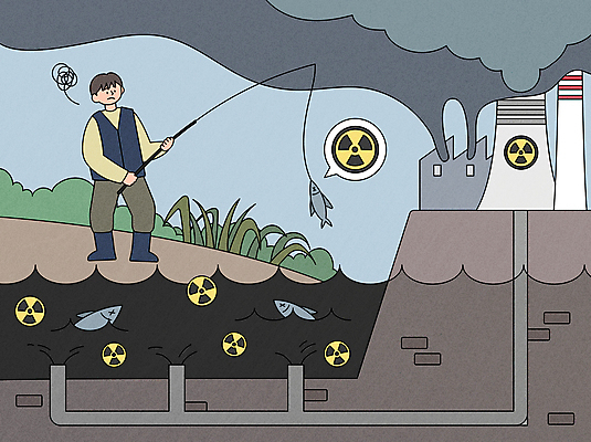 전신 남자 말풍선 일러스트 공장 낚시 어류 한명 들기 성인 피해 회색 죽음 환경오염 오염 연기 낚싯대 해산물 원자력 방사능 원자력발전기호 폐수 폐수방류 성인남자한명만 피폭 국내일러스트 AI파일 1 기호 컬러 컨셉 공업 모션 레저 사람 수중동물 에너지 낚시용품 남자한명만 성인남자만 파일형식 벡터