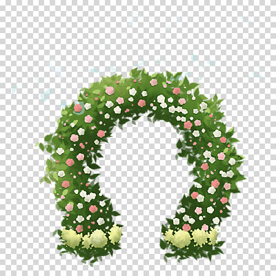 편집이미지 꽃 잎 누끼 사람없음 장식 아치 결혼소품 PNG 웨딩아치 식물 결혼 오브젝트 파일형식