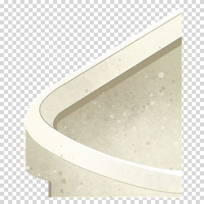 편집이미지 난간 누끼 사람없음 돌_바위 흰색 PNG 컬러 파일형식