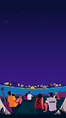 전신 커플 여자 남자 밤하늘 불꽃놀이 앉기 잔디 여러명 성인 야외 여름 강 캠핑 기타 야간 성인만 모션그래픽 MP4 MOV 자연요소 식물 계절 다수 관계 모션 놀이 하늘 현악기 레저 사람 동영상 파일형식