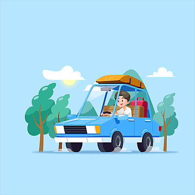 나무 구름 남자 여행 이동 자동차 휴가 한명 상반신 성인 여름휴가 태양 운전 성인남자한명만 모션그래픽 MP4 MOV 자연요소 식물 1 육상교통 컨셉 모션 사람 동영상 남자한명만 성인남자만 파일형식 여름_계절