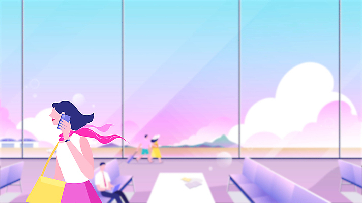 전신 구름 커플 여자 남자 여행 의자 창문 탁자 휴가 들기 앉기 여러명 상반신 성인 여름 여름휴가 노트북 스마트폰 걷기 캐리어 보라색 업무 비즈니스맨 비즈니스우먼 공항 통화 공항라운지 성인만 모션그래픽 MP4 MOV 자연요소 계절 컬러 가구 다수 비즈니스 관계 교통시설 모션 사람 전자제품 핸드폰 스마트기기 여행가방 작업 직장인 라운지 동영상 파일형식 여름_계절