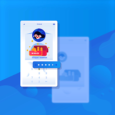 여자 남자 얼굴 지폐 돈 모바일 들기 상반신 성인 세명 파란색 스마트폰 동전 암호 결제 계좌이체 핀테크 성인만 모션그래픽 MP4 MOV 컬러 모션 사람 신체부위 금융 핸드폰 스마트기기 재산 동영상 파일형식