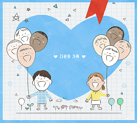 전신 PSD 백인 여자 남자 얼굴 어린이 흑인 일러스트 주택 서기 웃음 들기 소녀 소년 여러명 파란색 다문화 화합 풍선 다문화사회 다문화가정 풍선잡기 황인 어린이만 국내일러스트 서양인 컬러 다수 모션 표정 사람 인종 건물 신체부위 잡기 사회_공동체 사회이슈 파일형식