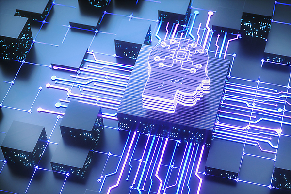 PSD 편집이미지 백그라운드 사람없음 반짝임 3D 디지털 보라색 사이버 얼굴모양 디지털합성 전자 전자회로 AI_인공지능 이미지편집 편집3D 모양 얼굴 컬러 모션 회로판 파일형식