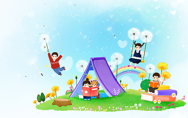 전신 PSD 나무 여자 남자 어린이 무지개 일러스트 매달리기 앉기 소녀 소년 여러명 책 독서 만세 토끼 민들레 읽기 그네 토끼캐릭터 민들레홀씨 나무밑둥 그네타기 레서판다 어린이만 국내일러스트 자연요소 식물 꽃 동물캐릭터 다수 포유류 모션 놀이 사람 반려동물 파일형식