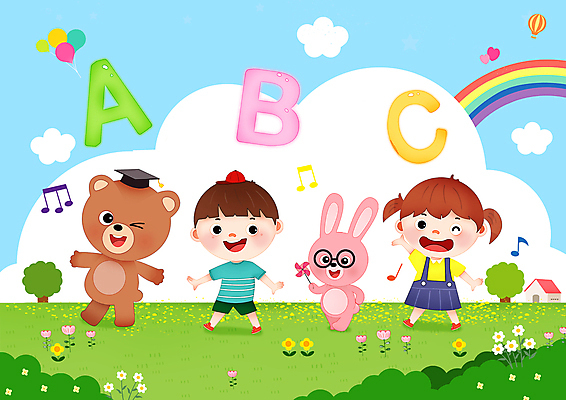 PSD 구름 알파벳 여자 남자 꽃 어린이 무지개 음표 일러스트 학사모 노래 하늘 팔벌리기 주택 들기 소녀 소년 초원 두명 손들기 걷기 토끼 바람개비 토끼캐릭터 곰캐릭터 어린이만 안경낌 국내일러스트 자연요소 식물 모자_잡화 기호 영어 안경 음악 동물캐릭터 졸업 곰 포유류 모션 사람 건물 반려동물 파일형식