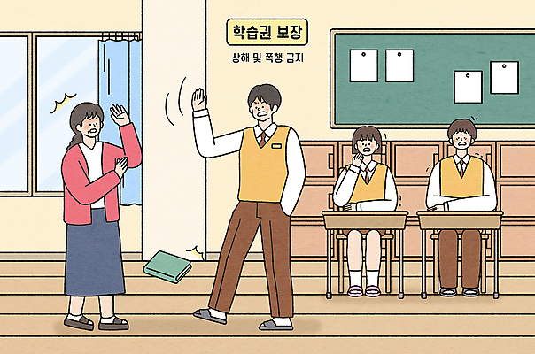 PSD 학생 여자 남자 의자 일러스트 창문 교실 청소년 알림판 서기 앉기 손짓 여러명 성인 책 교사 놀람 분노 폭력 수비 던지기 무서움 사물함 책상 주머니손 방해 폭행 국내일러스트 직업 교육 감정 가구 다수 컨셉 학교 모션 표정 사람 범죄 사회이슈 파일형식