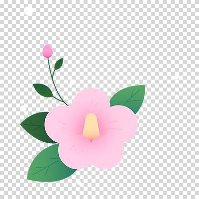 편집이미지 분홍색 잎 누끼 사람없음 국경일 꽃봉오리 무궁화 PNG 애국심 식물 기념일 꽃 컬러 파일형식