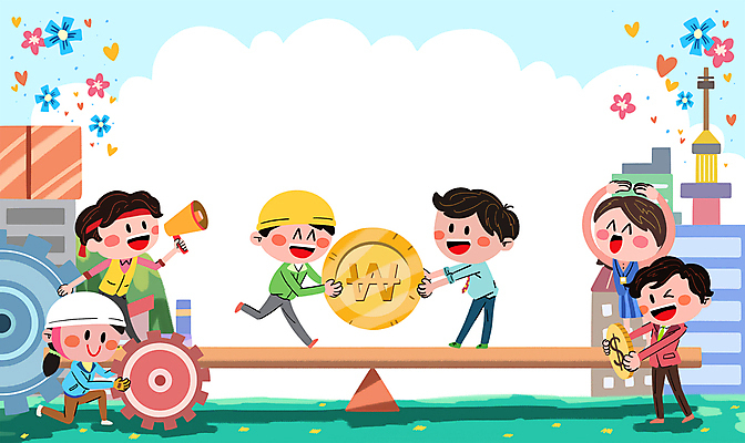 전신 PSD 여자 남자 백그라운드 일러스트 협력 노동자 프레임 함께함 윙크 서기 웃음 들기 여러명 성인 건물 손들기 동전 확성기 거래 비즈니스맨 비즈니스우먼 부속품 무릎꿇기 주기 톱니바퀴 전달 화합 노사화합 시소 성인만 카피스페이스 국내일러스트 직업 건축물 다수 컨셉 돈 비즈니스 모션 표정 사람 공백 직장인 놀이기구 오브젝트 파일형식