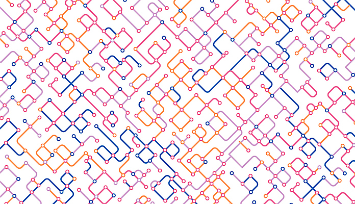 선 백그라운드 일러스트 사람없음 컬러풀 회로판 연결 라인아트 심플 복잡 국내일러스트 AI파일 컬러 컨셉 파일형식 벡터