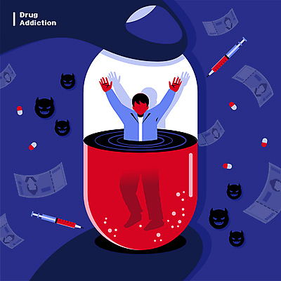 전신 남자 지폐 일러스트 손가락 주사기 그림자 한명 성인 신체부위 빨간색 파란색 알약 손들기 만세 범죄 악마 사회이슈 빠짐 중독 마약 마약중독 마약중독자 얼굴없음 성인남자한명만 국내일러스트 AI파일 1 손 컬러 컨셉 돈 의료기기 모션 사람 약 남자한명만 성인남자만 파일형식 벡터