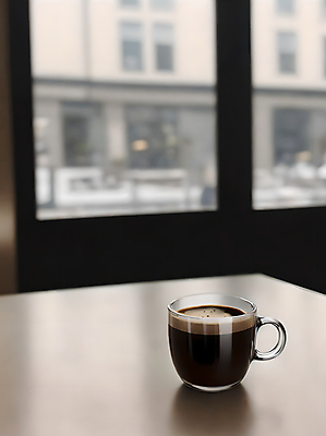 JPG 스튜디오촬영 편집이미지 커피 실내 따뜻함 사람없음 아웃포커스 아메리카노 편집실사 AI포토 AI콘텐츠 음료 촬영기법 내부 CG 파일형식