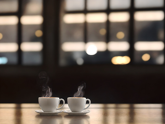 JPG 스튜디오촬영 편집이미지 커피 실내 따뜻함 사람없음 아웃포커스 연기 커피잔 아메리카노 편집실사 AI포토 AI콘텐츠 음료 잔 촬영기법 내부 CG 파일형식