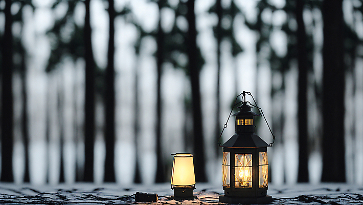 JPG 주간 편집이미지 겨울 사람없음 야외 아웃포커스 빛 눈 랜턴 숲속 숲 편집실사 AI포토 AI콘텐츠 자연요소 계절 날씨 조명 촬영기법 CG 파일형식