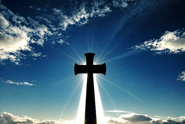 JPG 구름 편집이미지 실루엣 기독교 십자가 풍경 사람없음 파란색 빛 디지털합성 편집소스 편집실사 AI컴퓨터그래픽 AI콘텐츠 자연요소 종교 컬러 촬영기법 CG 파일형식