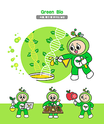 전신 식물 허리손 잎 일러스트 돋보기 실험 윙크 미소 들기 사람 여러명 연두색 노트북 새싹 놀람 붓기 확대 사과 DNA 스포이트 시험관 삼각플라스크 바이오 샬레 월간캐릭터 일러캐릭터 AI파일 캐릭터 감정 포즈 다수 과일 모션 표정 실험기구 초록색 전자제품 생명공학 플라스크 피펫 파일형식 벡터