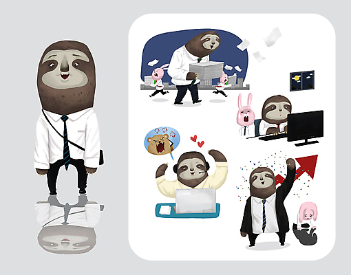 화살표 말풍선 여러마리 일러스트 창문 곰 성공 미소 들기 정장 사람없음 컴퓨터 손들기 분노 토끼 타이핑 업무 직장인 상담 문서 출근 상승 꽃가루 텔레마케팅 야근 느림 나무늘보 월간캐릭터 일러캐릭터 AI파일 동물 직업 캐릭터 옷 감정 다수 컨셉 비즈니스 포유류 모션 표정 전자제품 반려동물 작업 서비스업 가루 출퇴근 파일형식 벡터