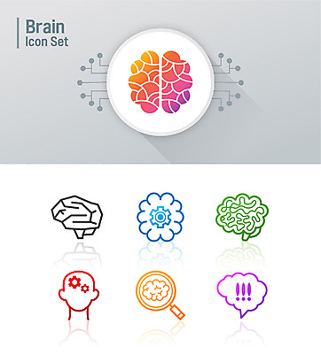 아이콘 선 생각 곡선 돋보기 사람없음 컬러풀 느낌표 라인아트 라인아이콘 얼굴모양 두뇌 톱니바퀴 그라데이션 미로 2D아이콘 AI파일 모양 기호 얼굴 컬러 뇌 파일형식 벡터