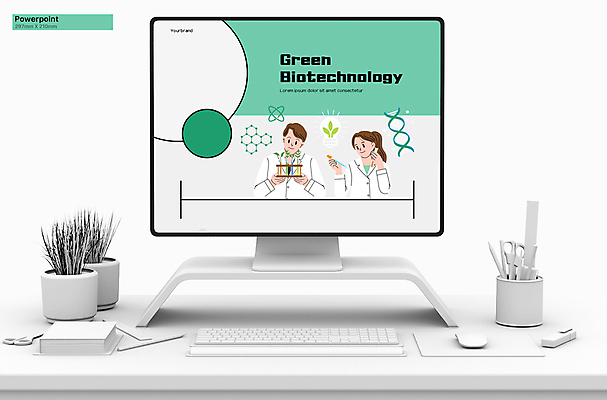 템플릿 여자 남자 농업 전구 실험 들기 상반신 성인 두명 연두색 원형 DNA 생명공학 연구원 PPT 프레젠테이션 문서템플릿 바이오 성인만 애니형PPT 9P 이미지템플릿 도형 직업 산업 의학 모션 사람 초록색 파일형식