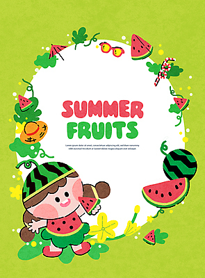 전신 PSD 여자 꽃 어린이 인물캐릭터 줄기 조각 잎 일러스트 여름음식 수박 프레임 빨대 한명 들기 소녀 초록색 여름 선글라스 파라솔 원형 밀짚모자 수박조각 소녀한명만 국내일러스트 일러캐릭터 도형 식물 캐릭터 모자_잡화 1 계절 안경 음식 컬러 과일 모션 사람 여자한명만 소녀만 파일형식 여름_계절