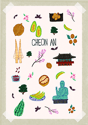 PSD 나무 잎 일러스트 사람없음 탑 사찰 낙서 불상 그림 특산물 호두 손그림 개구리참외 겹벚꽃 엘리먼트 천안 호도과자 아기자기 국내일러스트 식물 건축물 컨셉 불교 종교건축 과자 견과류 벚꽃 충청남도 참외 파일형식