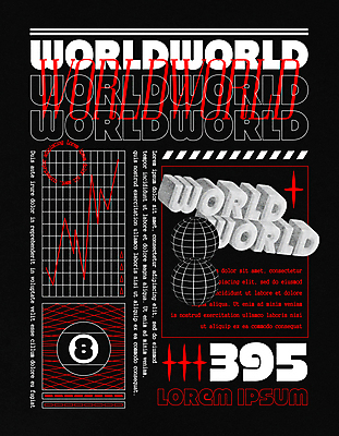 디자인 영어 선 일러스트 그래프 추상 프레임 타이포그라피 사람없음 빨간색 유행 검은색 원형 입체 당구공 기하학 입체문자 홀로그램 힙스터 국내일러스트 AI파일 도형 문자 패션 컬러 무늬 공 당구용품 파일형식 벡터