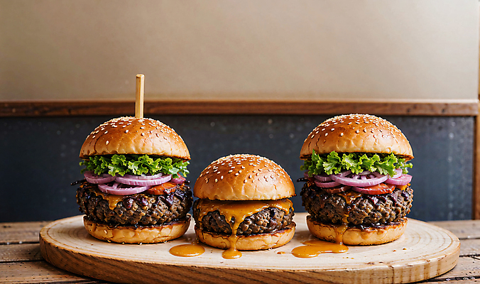 JPG 스튜디오촬영 편집이미지 빵 치즈 패스트푸드 서양음식 사람없음 햄버거 깨 패티 치즈버거 편집실사 AI포토 AI콘텐츠 음식 식재료 유제품 실내 조미료 인스턴트 CG 파일형식