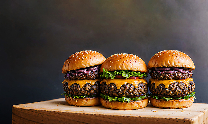 JPG 스튜디오촬영 편집이미지 빵 치즈 패스트푸드 서양음식 사람없음 햄버거 깨 패티 치즈버거 편집실사 AI포토 AI콘텐츠 음식 식재료 유제품 실내 조미료 인스턴트 CG 파일형식