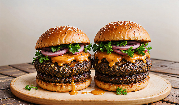 JPG 스튜디오촬영 편집이미지 빵 치즈 패스트푸드 서양음식 사람없음 햄버거 깨 패티 치즈버거 편집실사 AI포토 AI콘텐츠 음식 식재료 유제품 실내 조미료 인스턴트 CG 파일형식