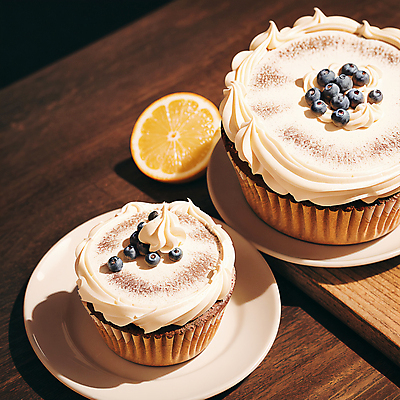 JPG 편집이미지 접시 디저트 실내 사람없음 케이크 생크림 블루베리 토핑 편집실사 AI포토 AI콘텐츠 식기 음식 과일 내부 크림 CG 파일형식