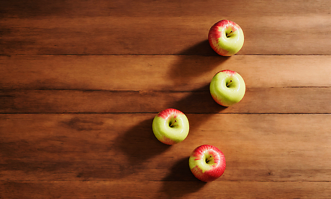 JPG 스튜디오촬영 편집이미지 사람없음 나뭇결 사과 카피스페이스 편집실사 AI포토 AI콘텐츠 과일 실내 공백 CG 파일형식