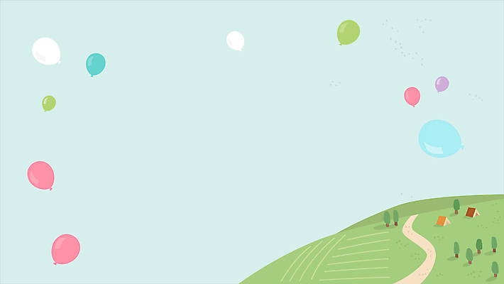 나무 백그라운드 하늘 주택 초원 사람없음 언덕 풍선 카피스페이스 모션그래픽 MP4 MOV 식물 건물 공백 동영상 파일형식