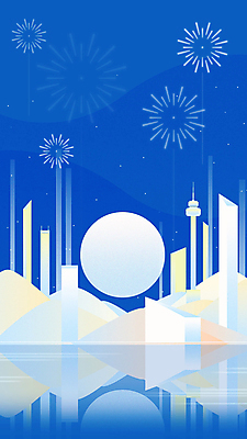 야경 밤하늘 서울 폭죽 불꽃놀이 사람없음 건물 파란색 반사 축제 달 흰색 도시 한강 남산타워 모션그래픽 MP4 MOV 자연요소 건축물 컬러 놀이 하늘 한국 야간 남산 동영상 랜드마크 파일형식 풍경_경치